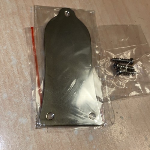 Chrome metal truss rod cover - rod,