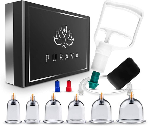 12pcs cupping vacuum massage - 12pcs,
