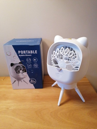Portable bubble blower - bubble,
