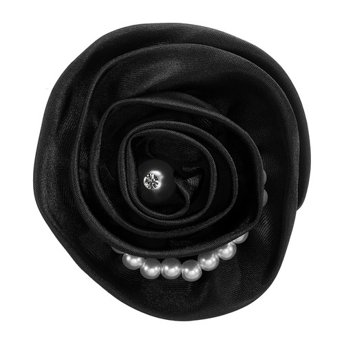 Fabric flower brooches silk - fabric,