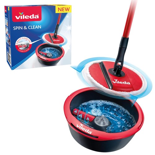 Vileda spin clean mop - &,