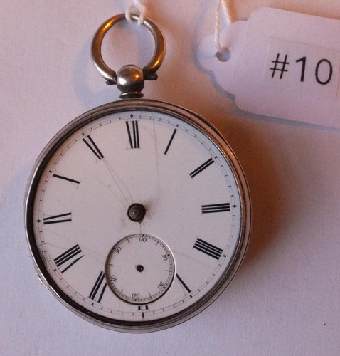 Antique silver fusee - silver, pocket