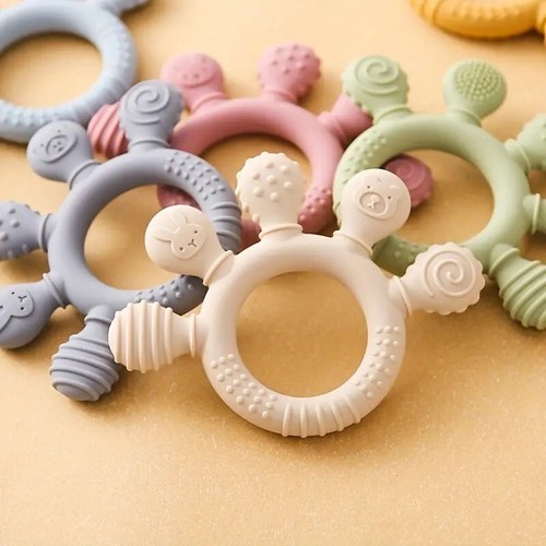 Cute silicone baby teething - cute,