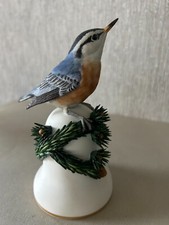 BIRD THE NUTHATCH PORCELAIN