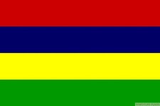 MAURITIUS FLAG 3X2 feet 90cm x