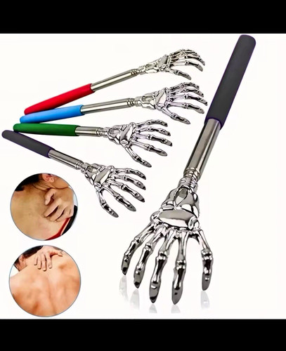 Stainless steel bear claw - steel, back