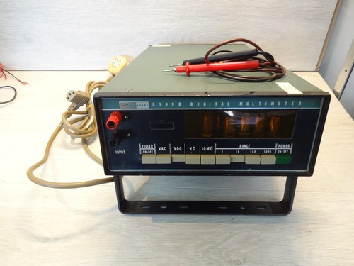 Fluke 8100b nixie - fluke,