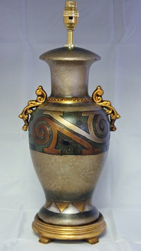 Oriental table lamp - table,