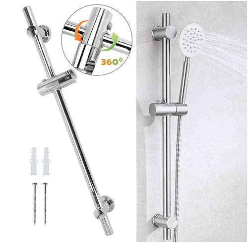 Shower riser rail - kit, bracket