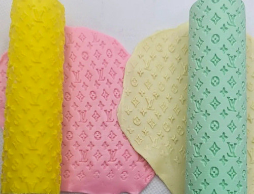 1pc plastic textured embossing - 1pc,