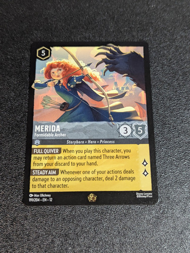 Disney lorcana merida - disney,