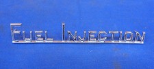 JAGUAR / DAIMLER 'FUEL INJECTION' BOOT BADGE FITS XJ12 SERIES 2 BD47265