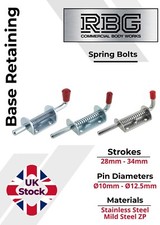 Spring loaded retaining - spring,