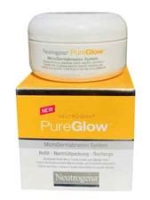 2 x Neutrogena Pure Glow Micro Dermabrasion System Face Cream 50ml 100ml Total