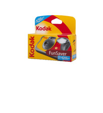 Kodak FUNFLASH - Disposable Camera with Flash 27+12  Exposures Brand New