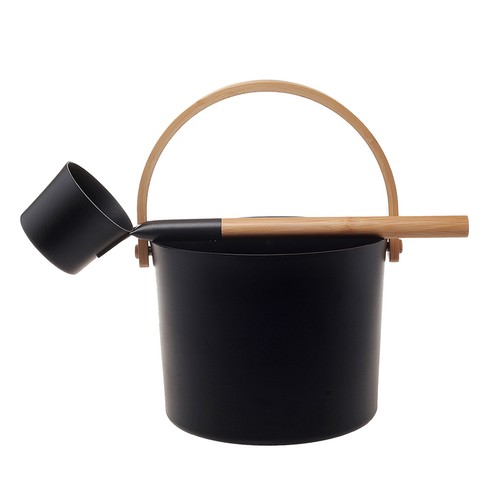 Retro aluminum sauna bucket - retro,