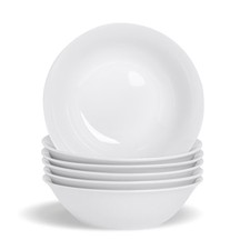 6x Argon Tableware White