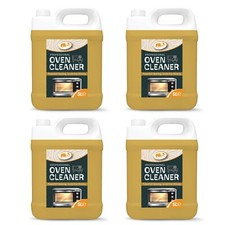 Oven Cleaner & Dip Tank Solution Biodegradable 4X5L For your Cooker, Grill, BBQ