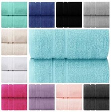 2x Extra Large Super Jumbo Bath Sheet Towels 100% Egyptian Cotton Bath Sheets
