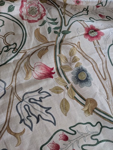 Quality linen remnants - remnants, x3