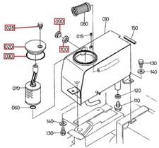 Hydraulic Oil Tank Cap & Sight