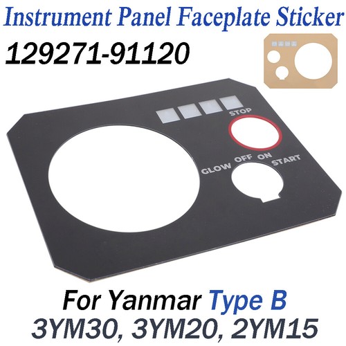 For yanmar faceplate - for, cover