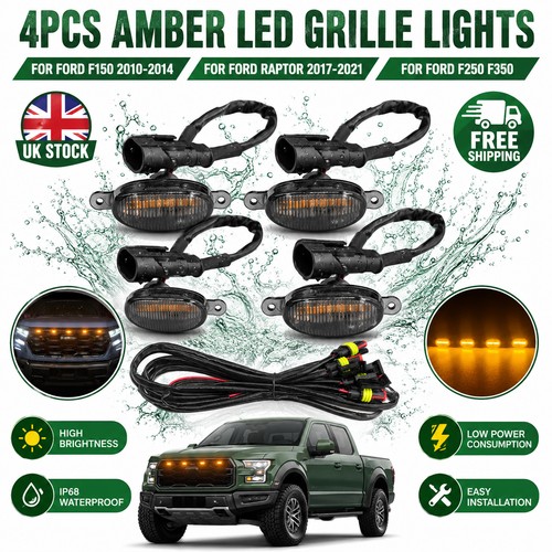 Front grill led marker - 4x,