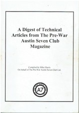 AUSTIN SEVEN & BIG SEVEN (1922-39) COMPILATION OF MAINTENANCE & REPAIR TIPS BOOK