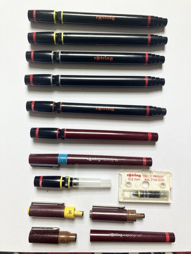 Joblot rotring pens variant - pens,