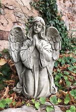Praying Angel garden concrete stone ornament statue, Beautiful Angel figure Stas