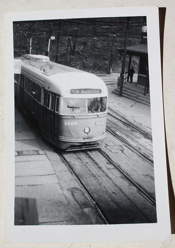 Trolley street car 1669 - trolley, car#1669
