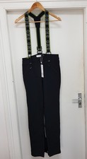 TOPSHOP SNO Slim Black Ski