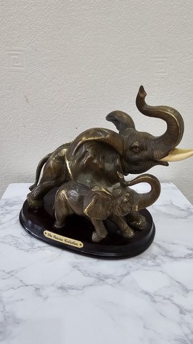Elephant mother with baby - mother,