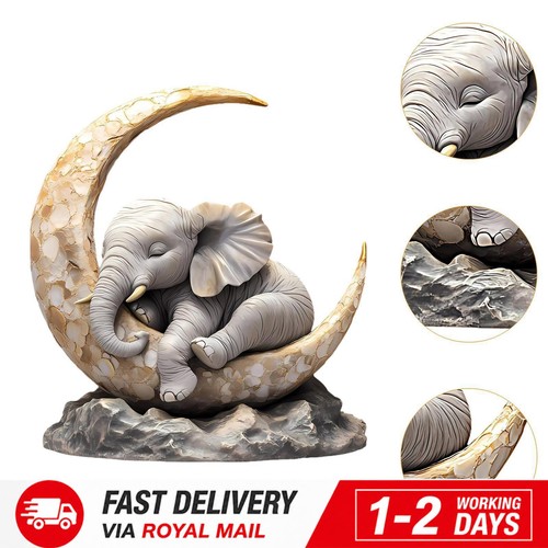 Ornament table elephant - 2d,