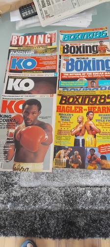 Boxing magazines 10 - boxing, ×10