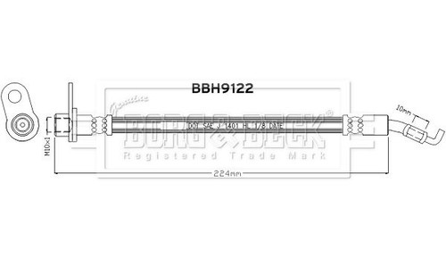 Borg beck brake hydraulic - &,