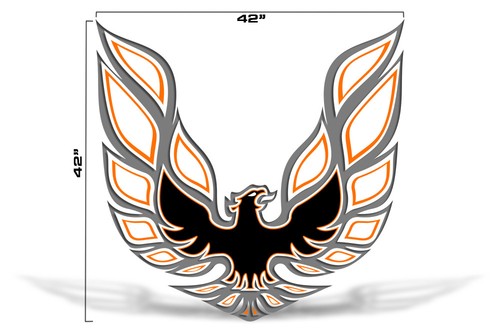 Firebird hood - 42", 42"