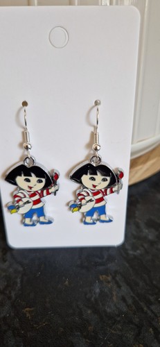 Dora the explorer earrings - dora,