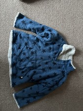 Frugi Snuggle Fleece Blue Stars