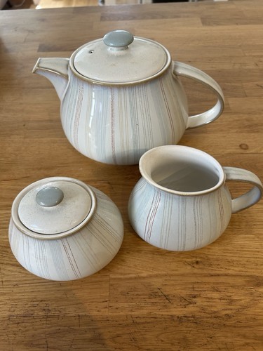 Denby mist falls teapot milk - denby,