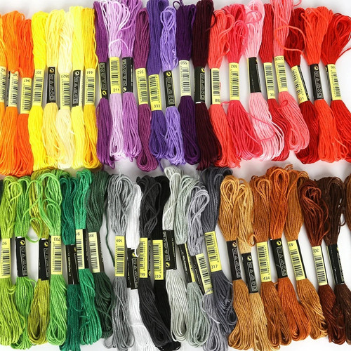 8pcs multicolor similar dmc - similar,