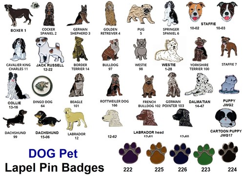 Dog pet lapel - dog,
