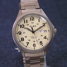 UK STOCK SEIKO ALBA Field Gear