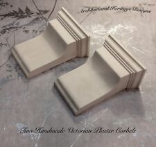 2 x Handmade Victorian Plaster