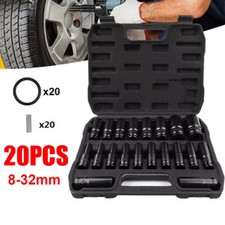 20Pcs Deep Impact Socket Set