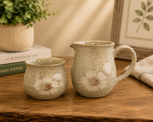 Denby daybreak milk - jug, &