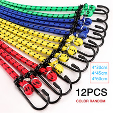 12 BUNGEE STRAPS CORDS SET