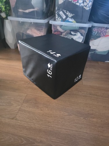 Foam plyometric box - 3, in