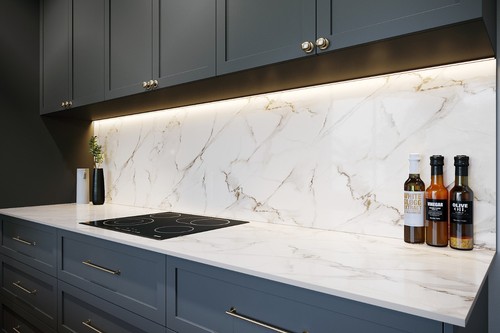 Amber marble compact - marble, laminate