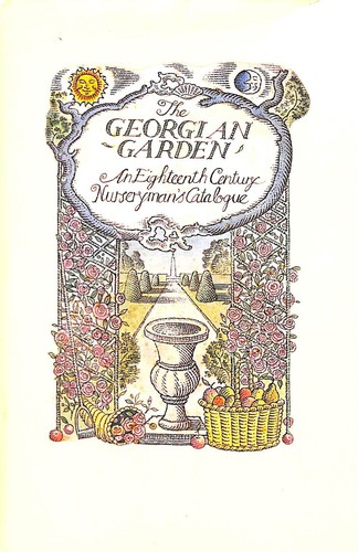 Georgian garden eighteenth - garden:, an